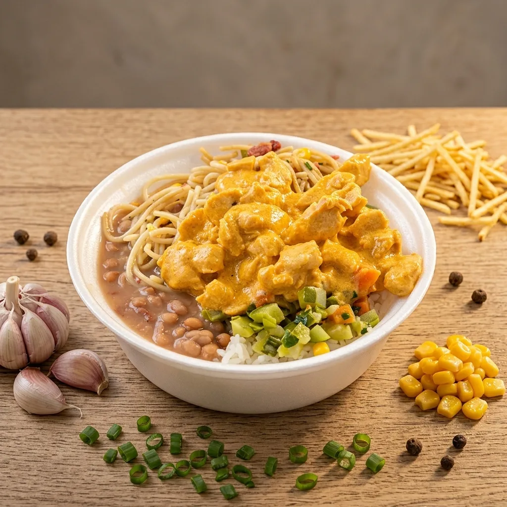 Strogonoff de Frango Cremoso